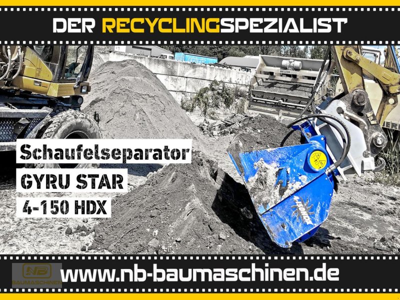 Greifer типа Gyru Star 4-150HDX | Siebschaufel für Bagger ab 13 t, Neumaschine в Eggenfelden (Фотография 1)